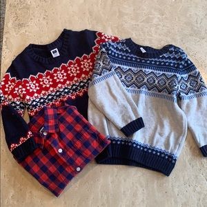 Janie and Jack 18-24 Boys bundle winter